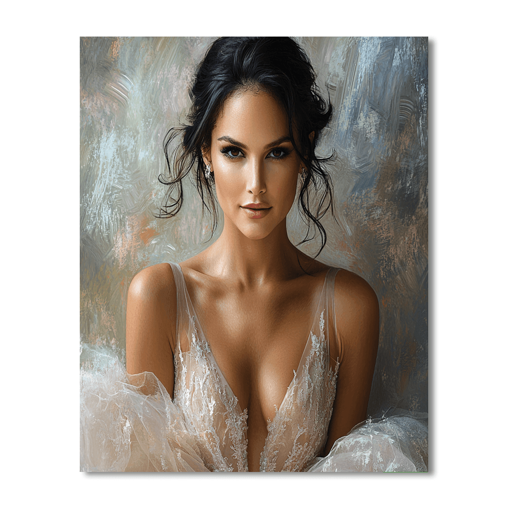 Natalie Portman: A Dance Of Power And Grace Painting Number Kit