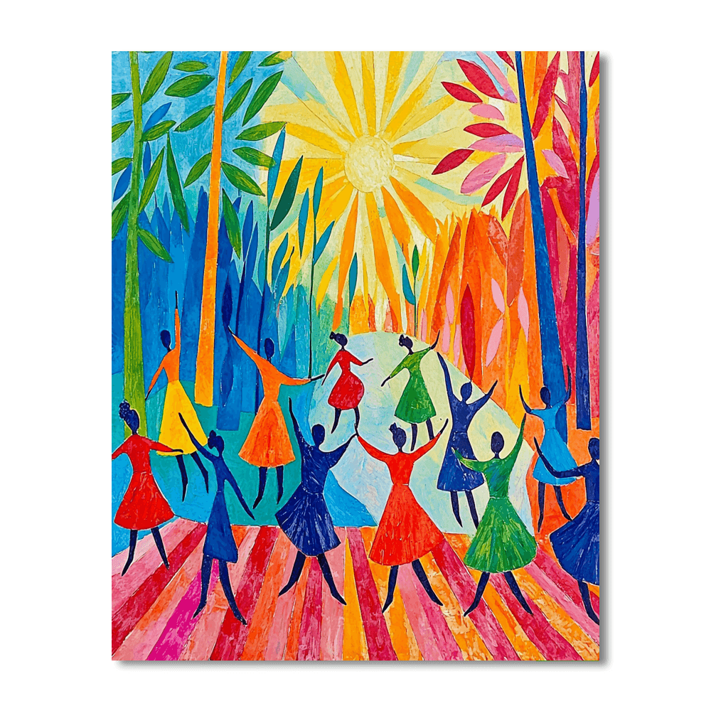 Henri Matisse Inspired The Spirit Of Dance  Paint By Numbers Kits