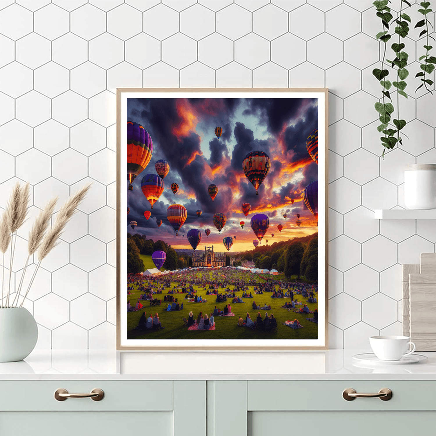 Bristol International Balloon Fiesta - England Paint By Color