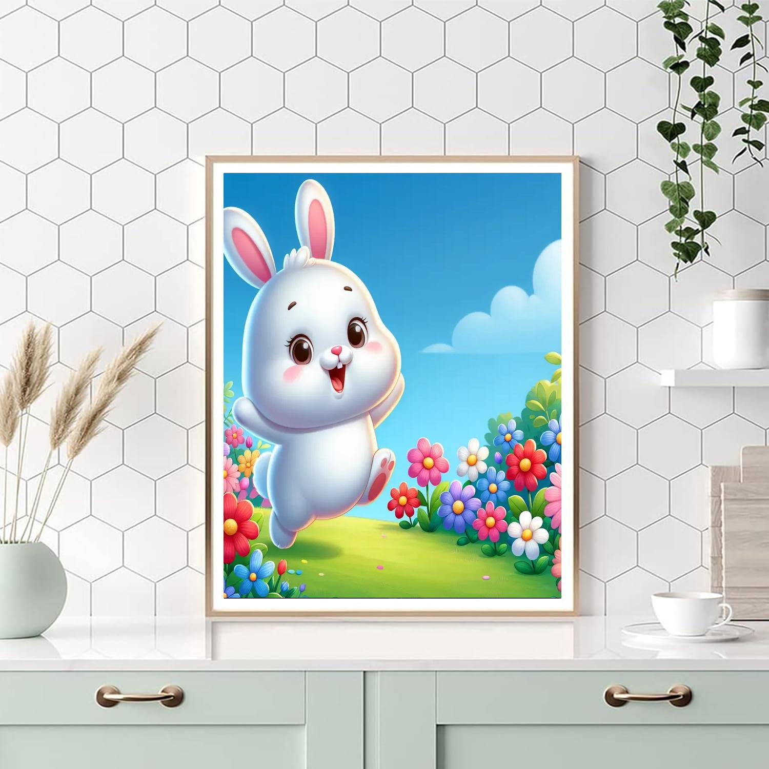Giggle Bunny Paint By Color