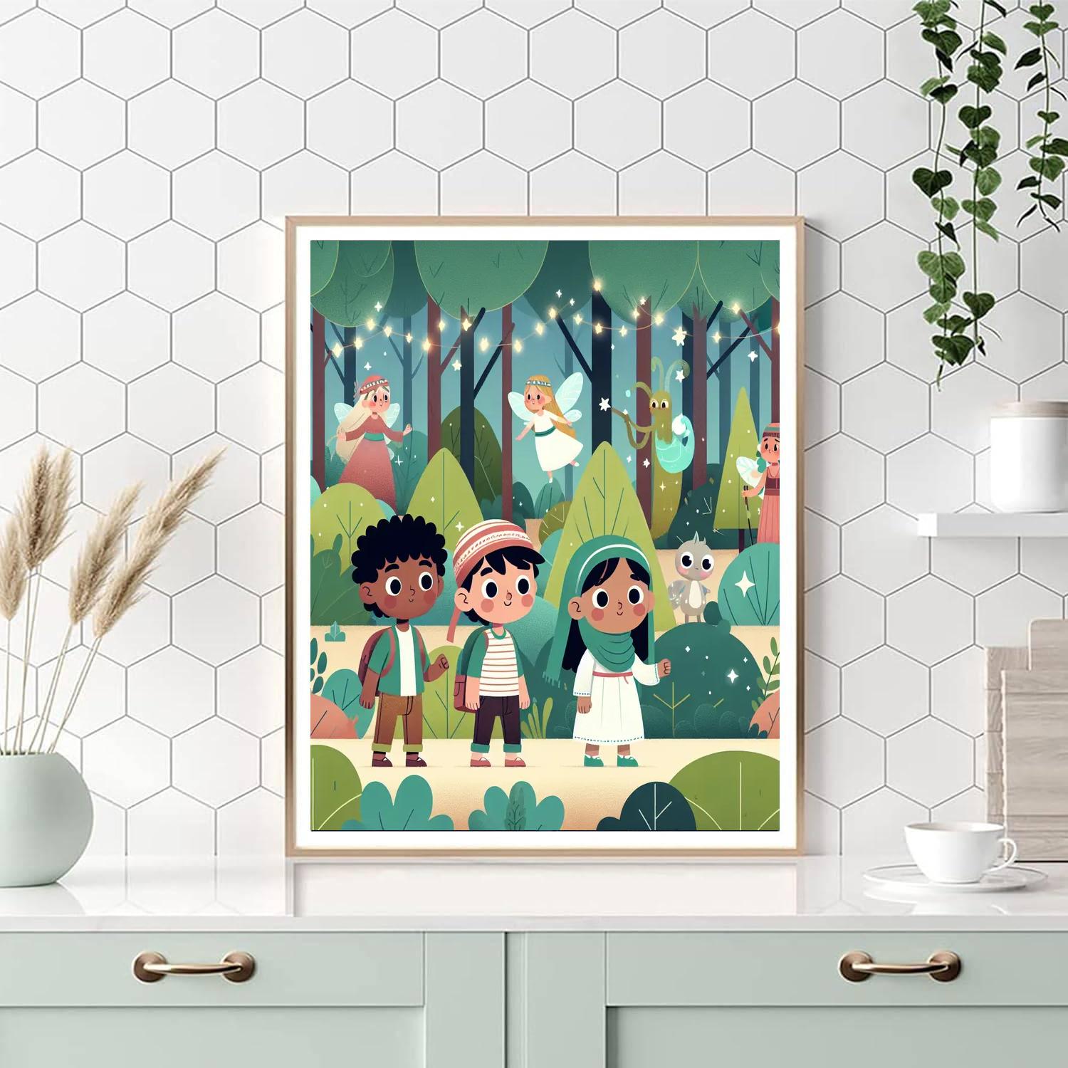 Adventure In Fairy Forest Paint By Color