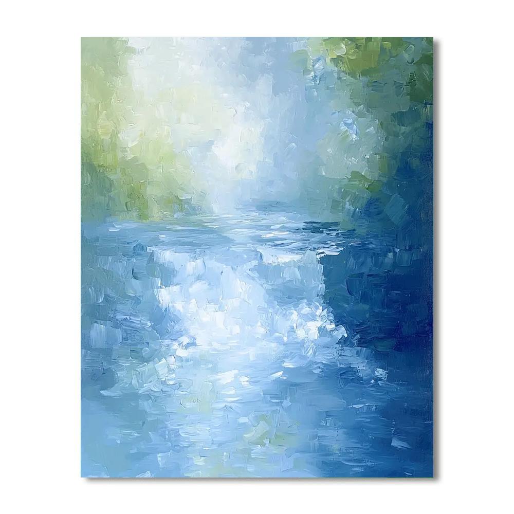 Paul Cézanne Inspired Tranquil Streams  Paint By Numbers Art