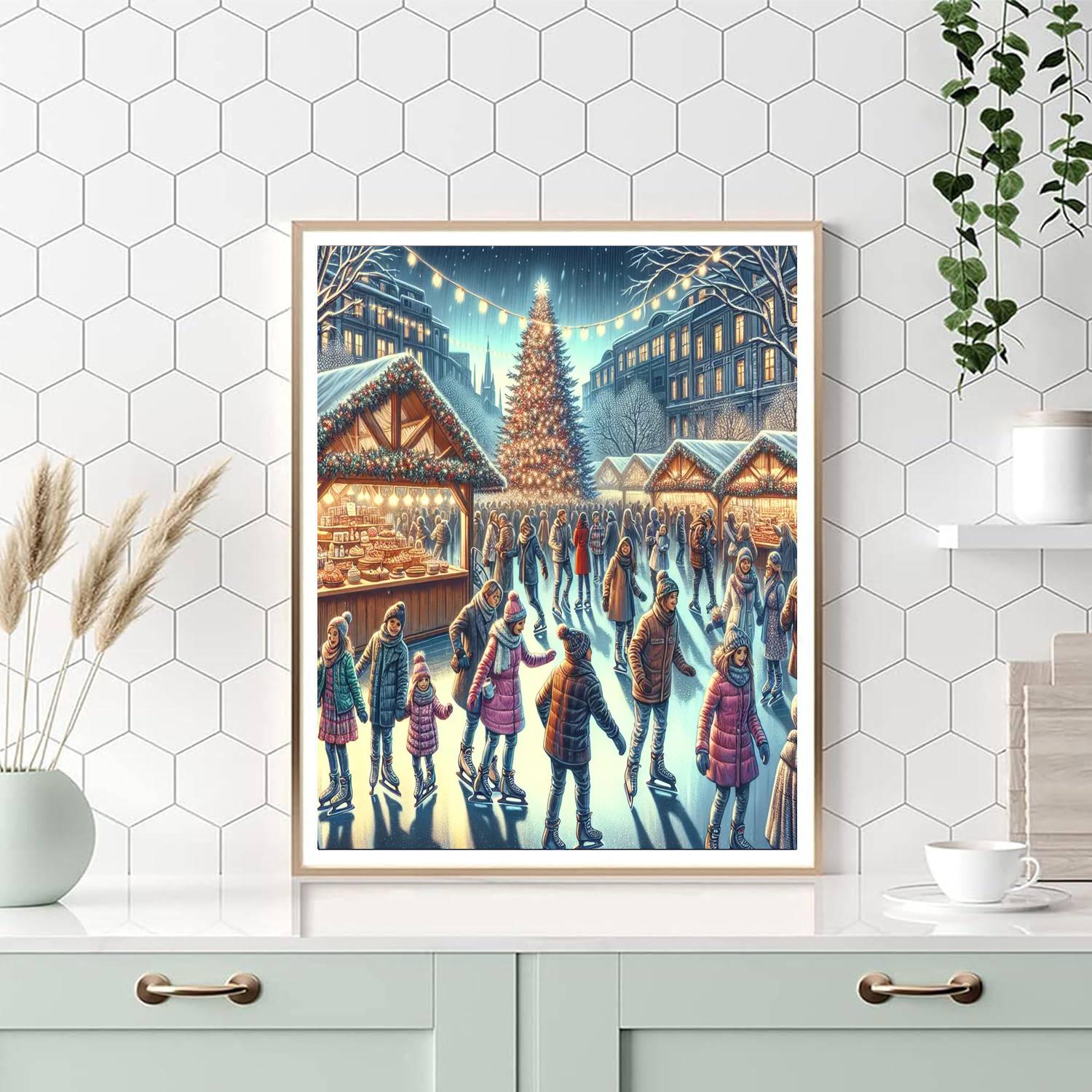 Zagreb Advent Festival DIY Paint By Numbers