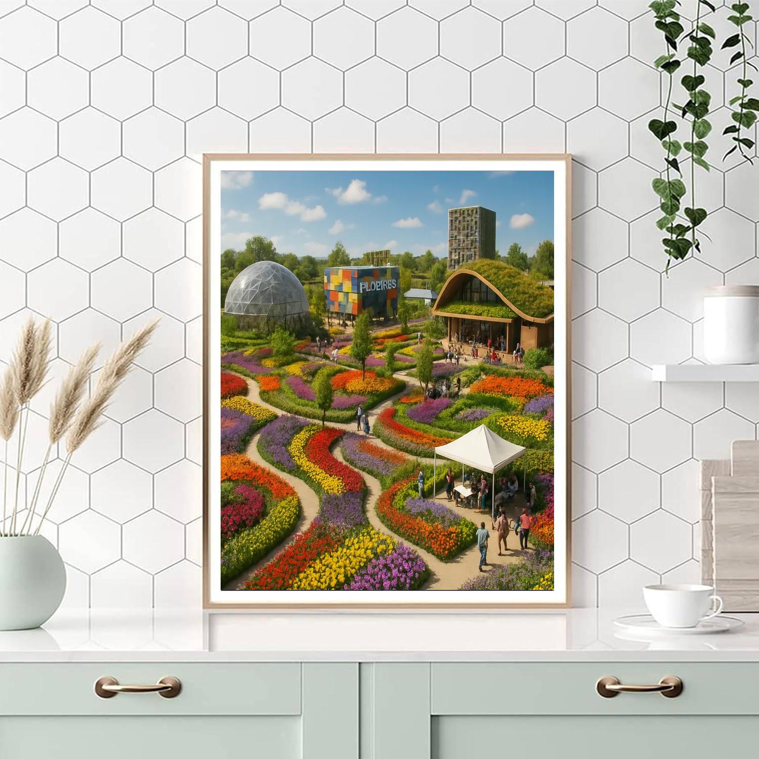 Floriade Expo - Almere, Netherlands Painting Number Kit