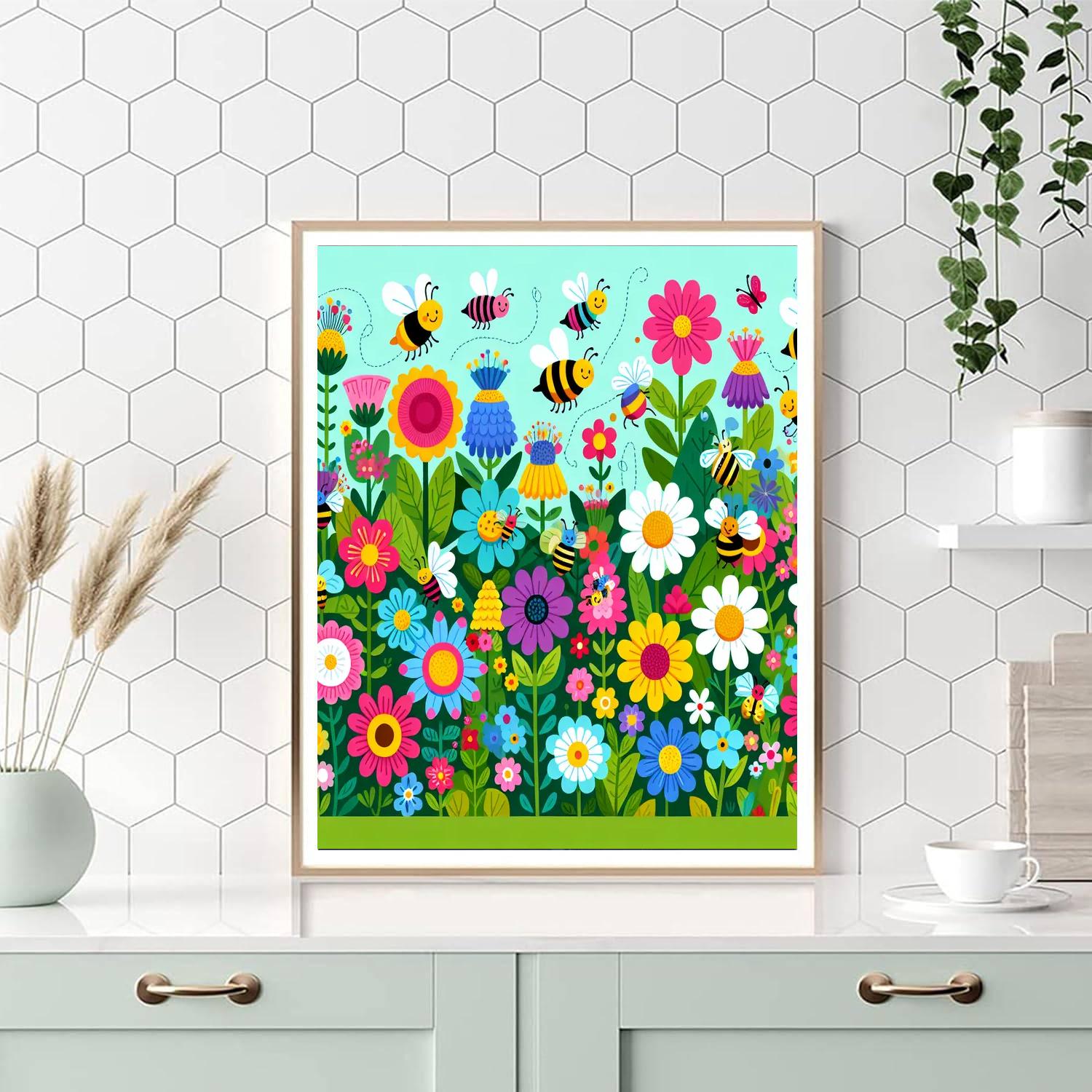 Wonderland Garden Paint By Numbers Art