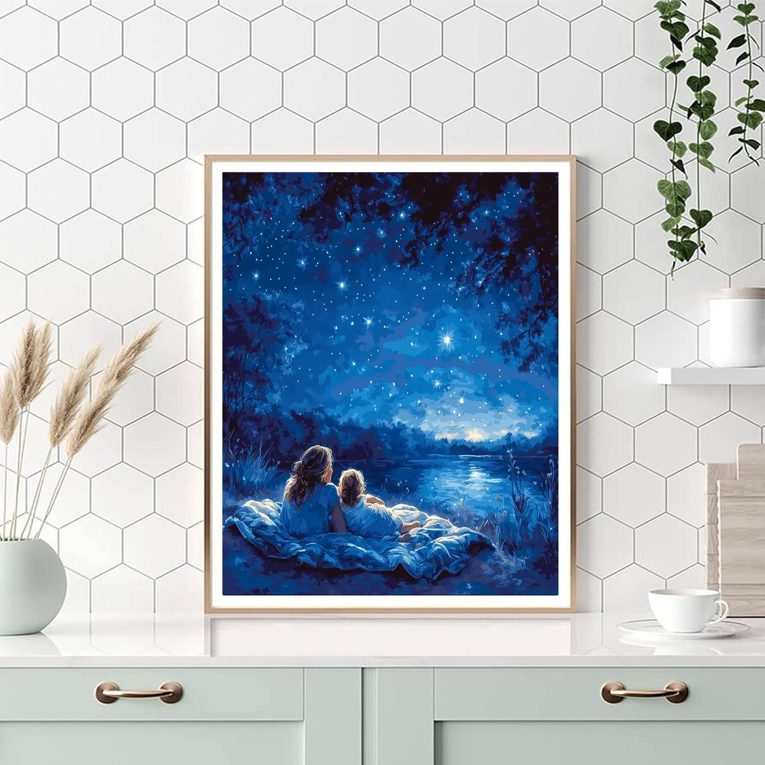 Laughter Under The Stars Painting By Numbers Kit