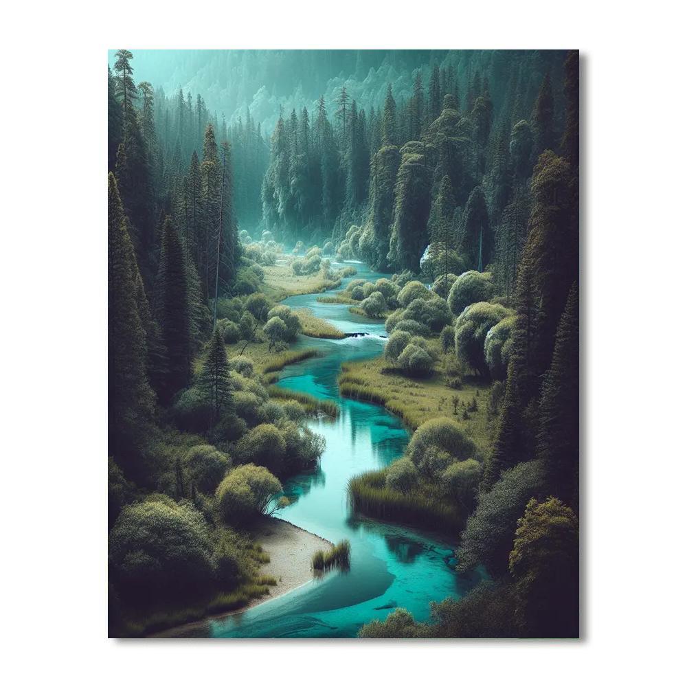 Gentle Creek Wanderlust Painting Number Kit