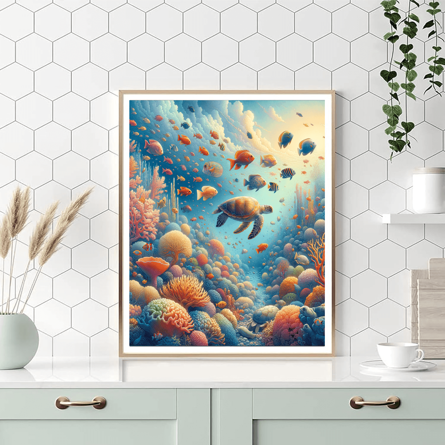 Oceanic Wonderland DIY Paint By Numbers
