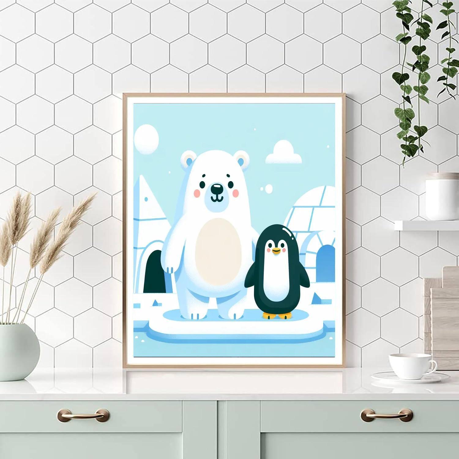 Frosty Arctic Expedition Paint By Color