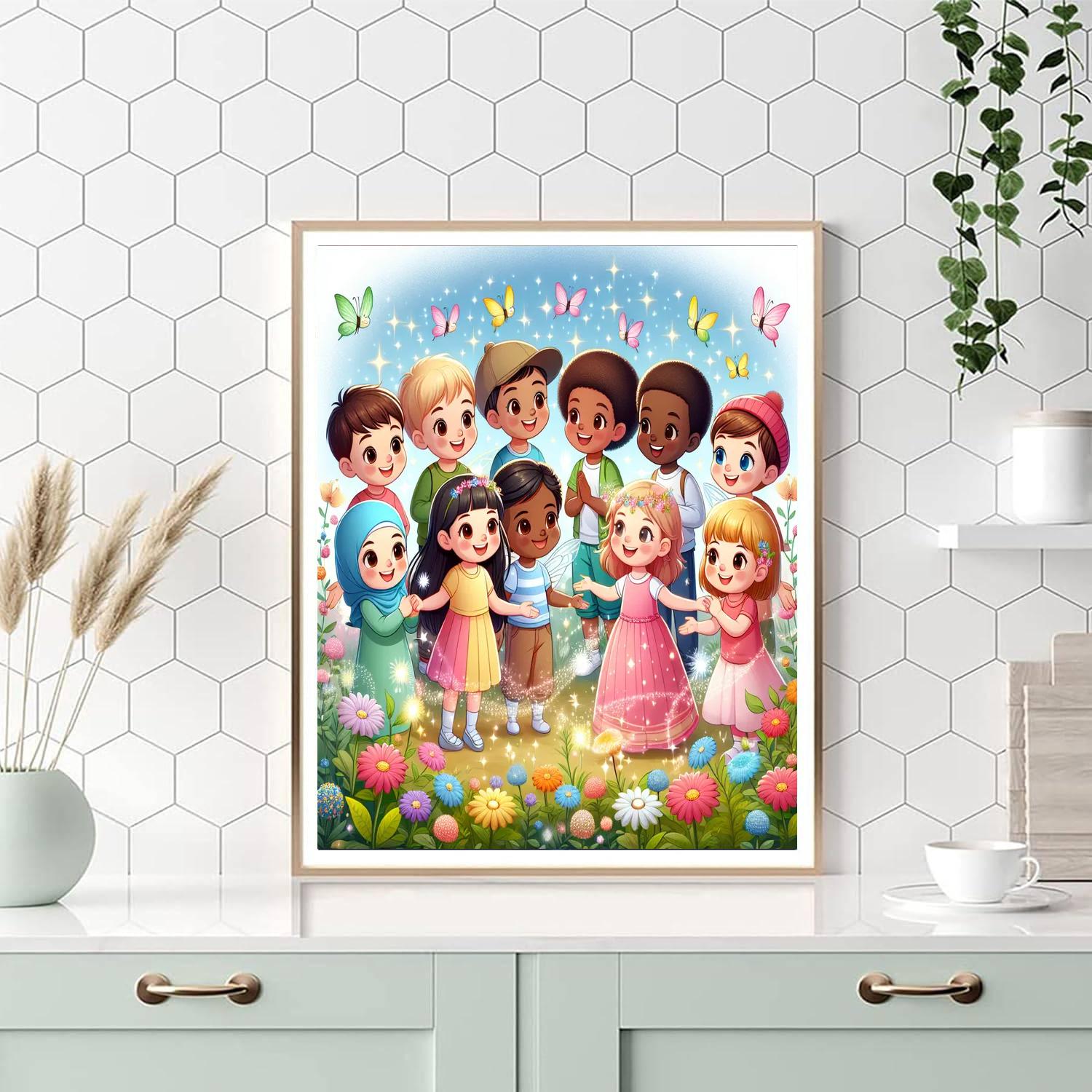 Garden Fairy Adventures Paint By Number