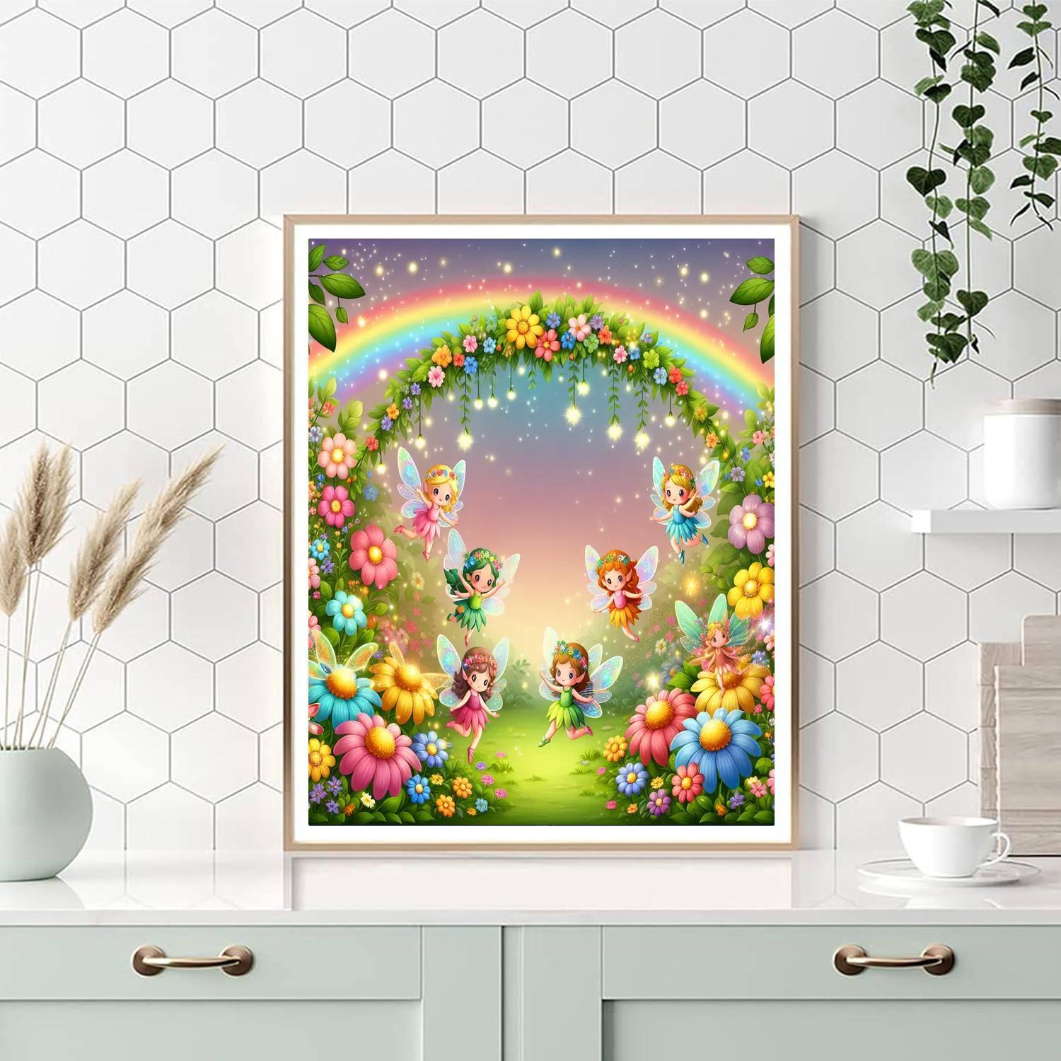 Fantastic Fairy Friends Paint By Numbers Art