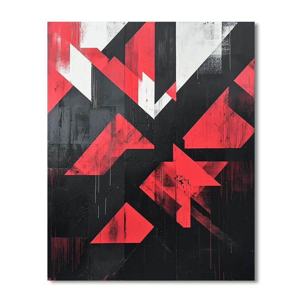 Banksy Inspired Dystopian Landscapes  Paint By Numbers Kits