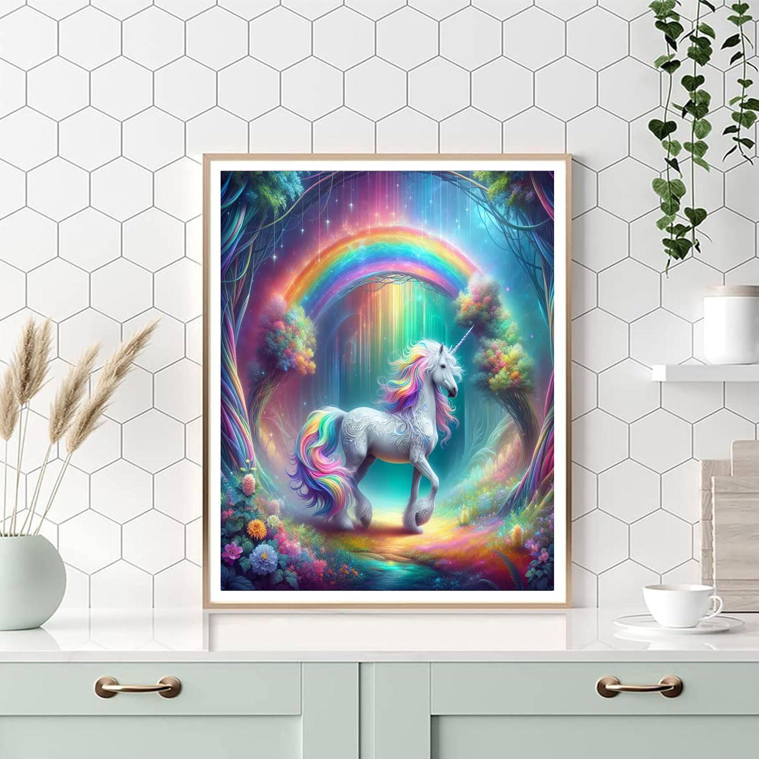 Unicorn's Magical Realm DIY Paint By Numbers