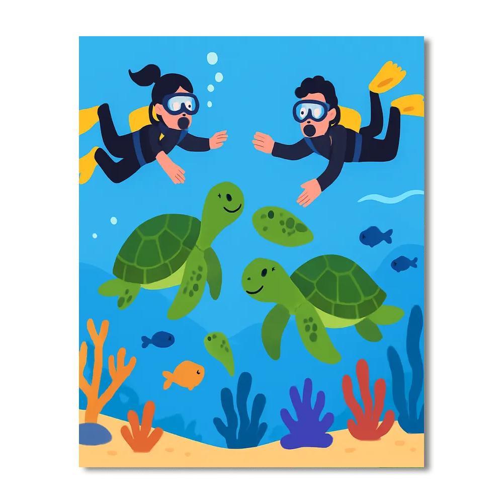 Ocean Conservation Expedition Paint By Numbers Kits