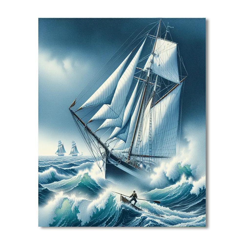 Golden Globe Race - Various Locations Paint By Number