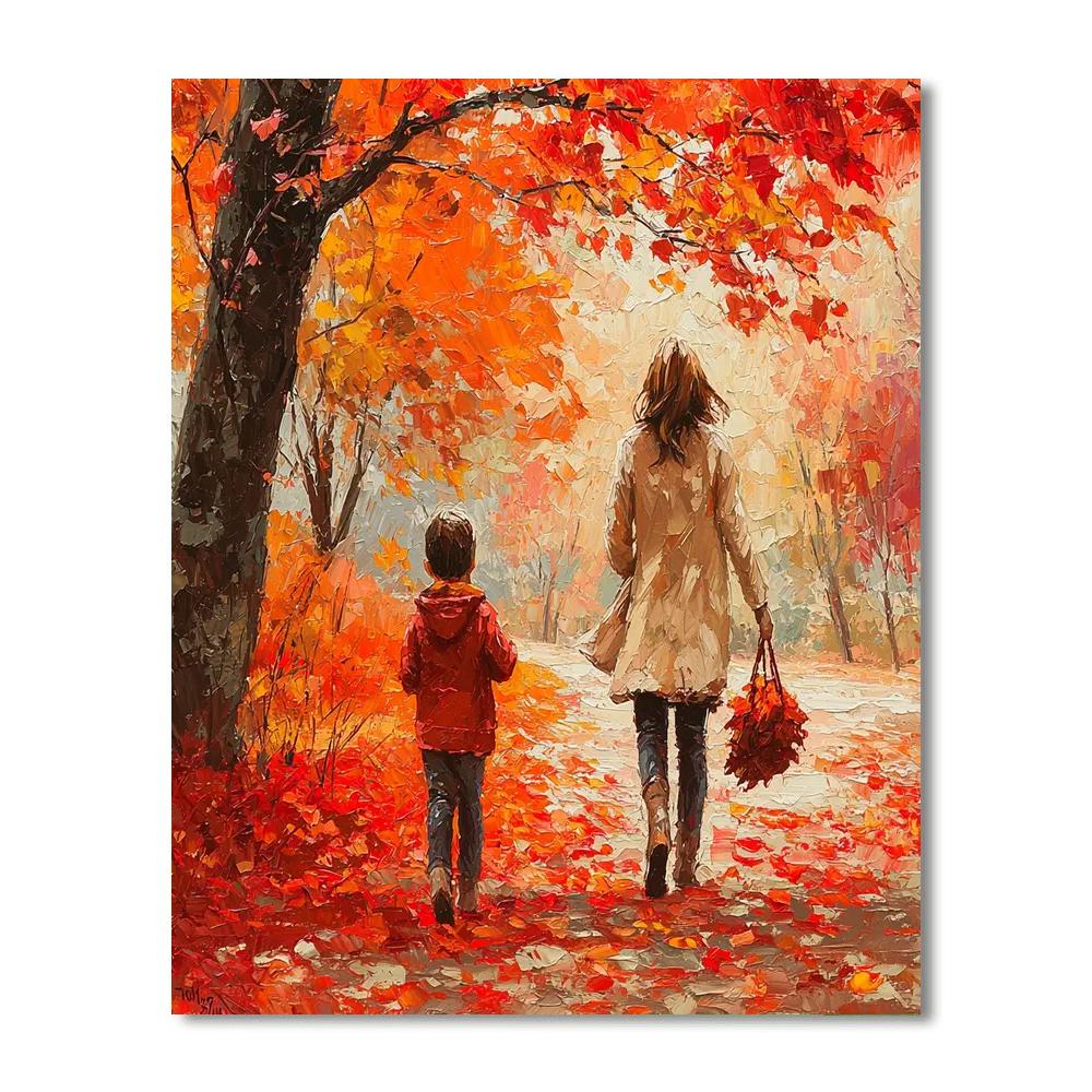 Autumn’s Tender Touch Paint By Numbers Kits