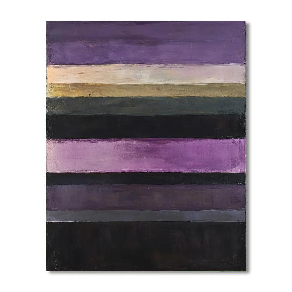 Mark Rothko Inspired Mystic Fields  Numbered Painting Kits