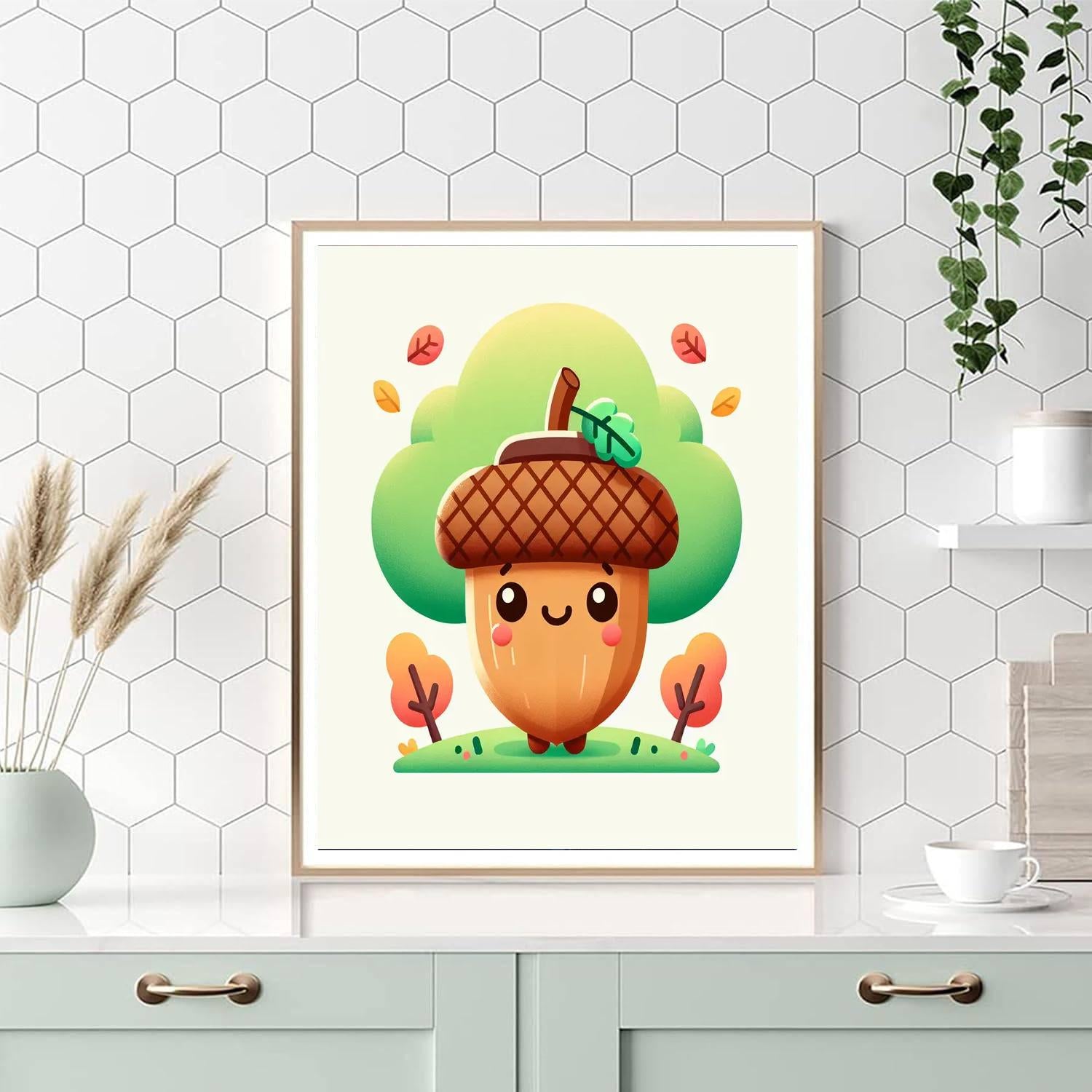 Adventurous Acorn Paint By Numbers