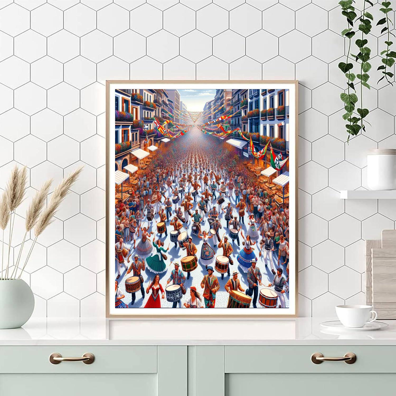 Festival De San Sebastián Painting By Numbers Kit