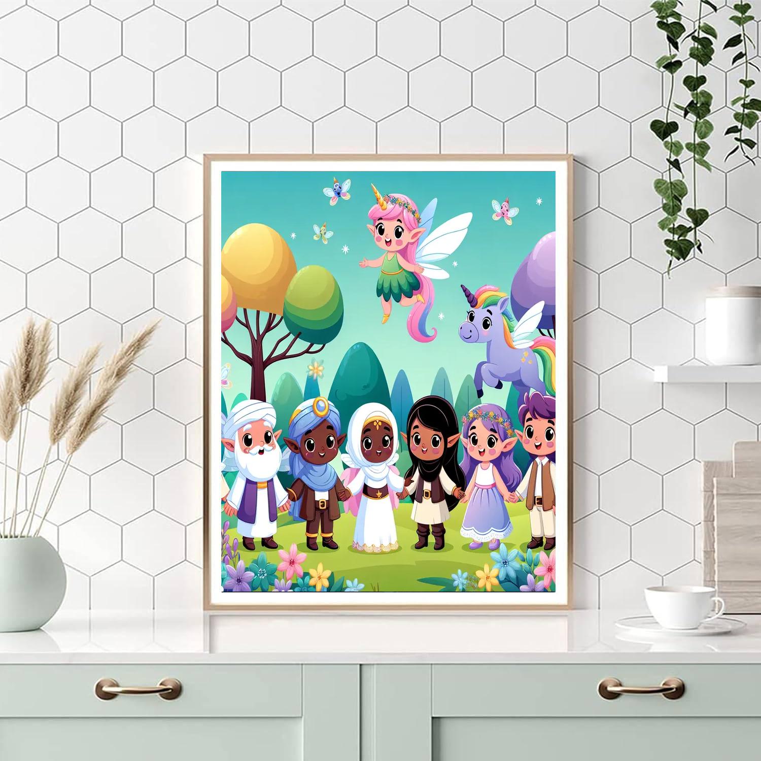 Charming Creatures Painting Number Kit