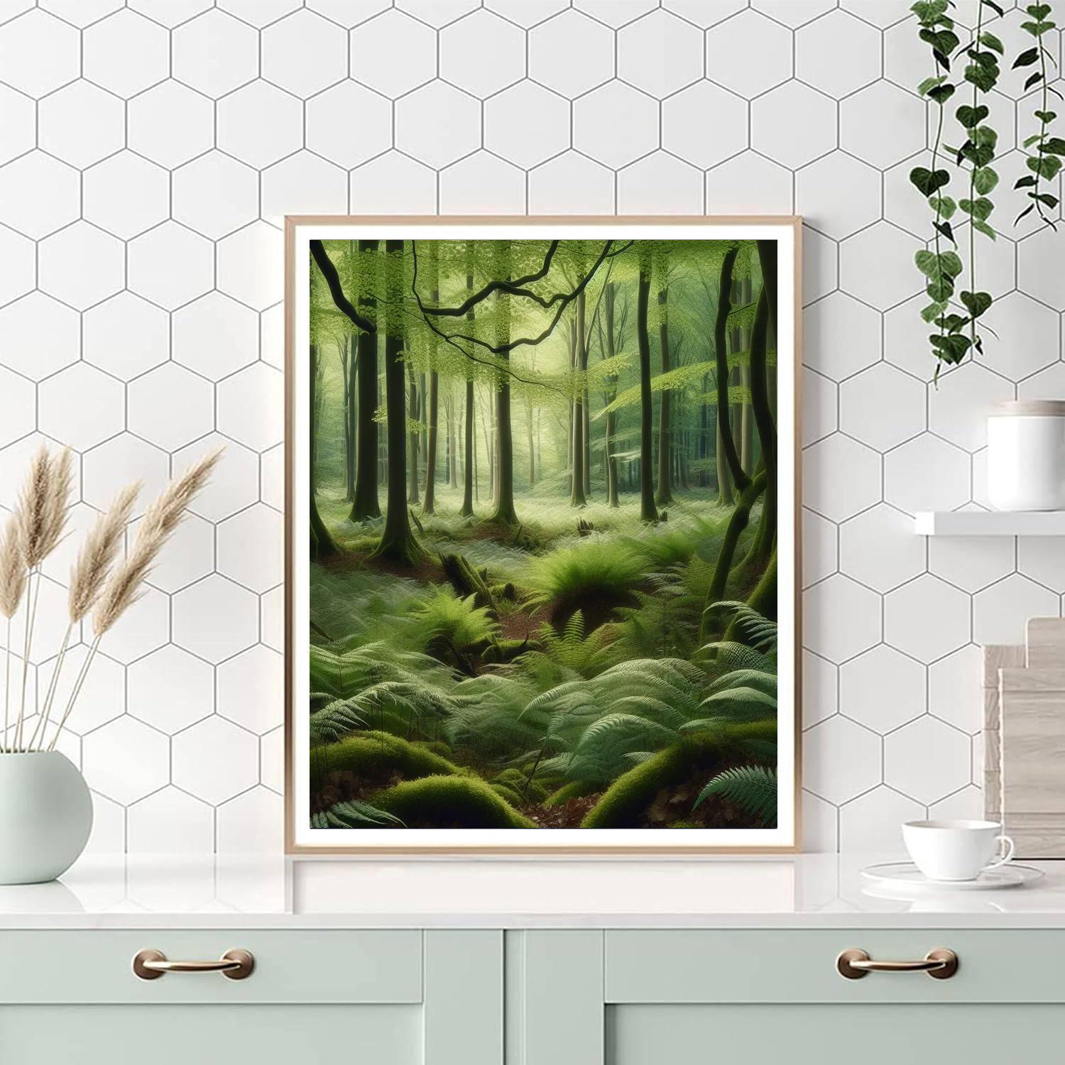 Enchanting Forest Whispers DIY Paint By Numbers