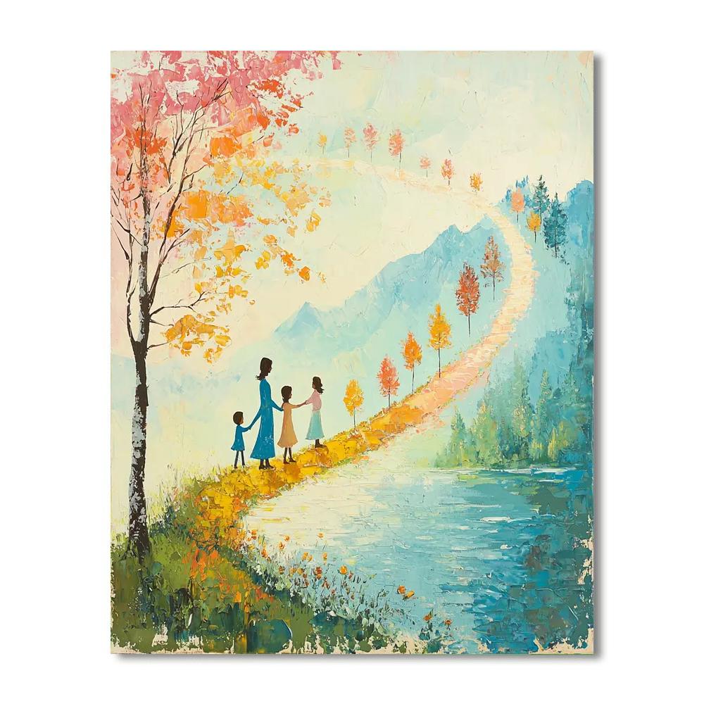 Motherhood: A Journey Of Love Paint By Numbers