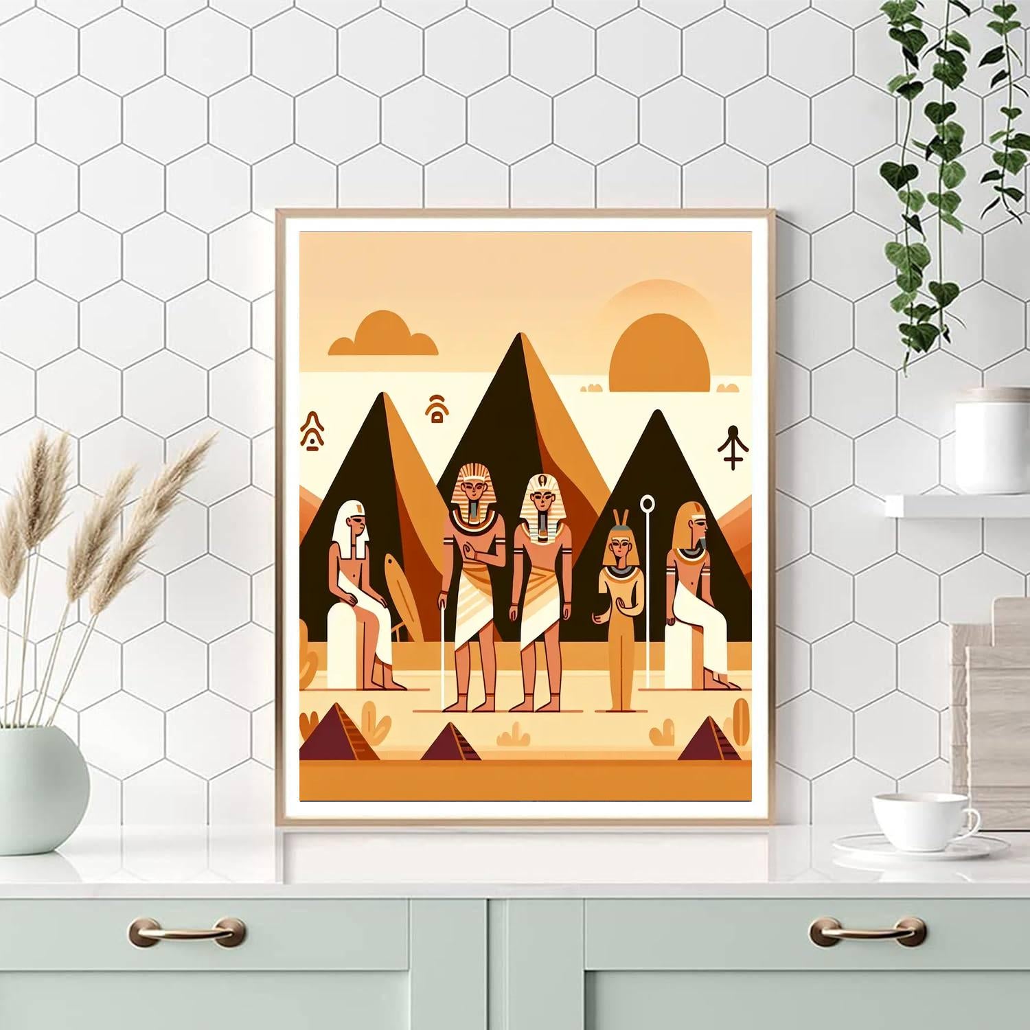 Ancient Pharaoh's Quest Paint By Color