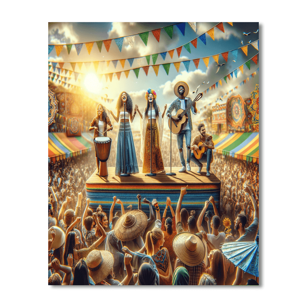Festa Do Avante! - Portugal Painting By Numbers Kit