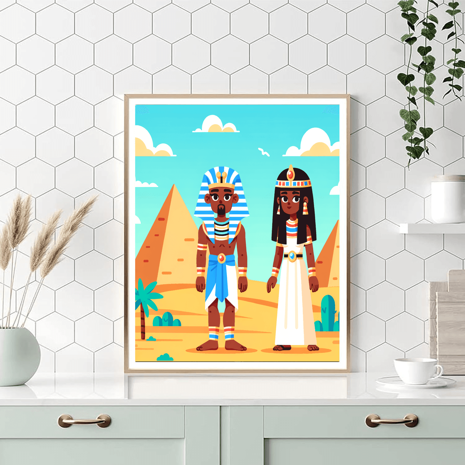 Historic Egyptian Voyage Paint By Color