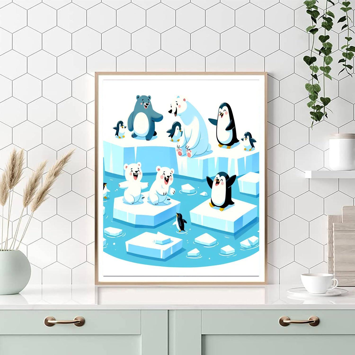 Polar Playtime Numbered Painting Kits