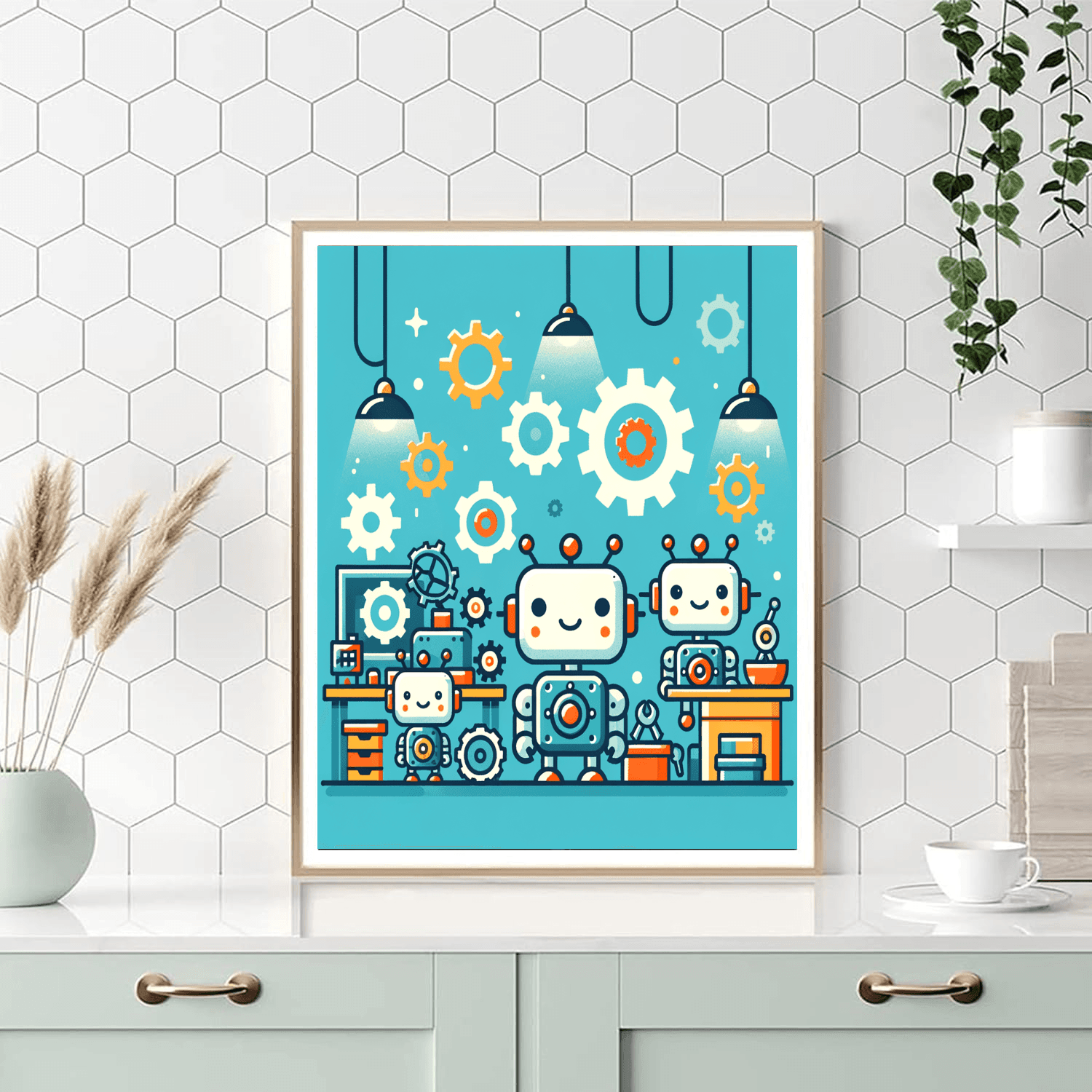 Robot Workshop Fun Paint By Color