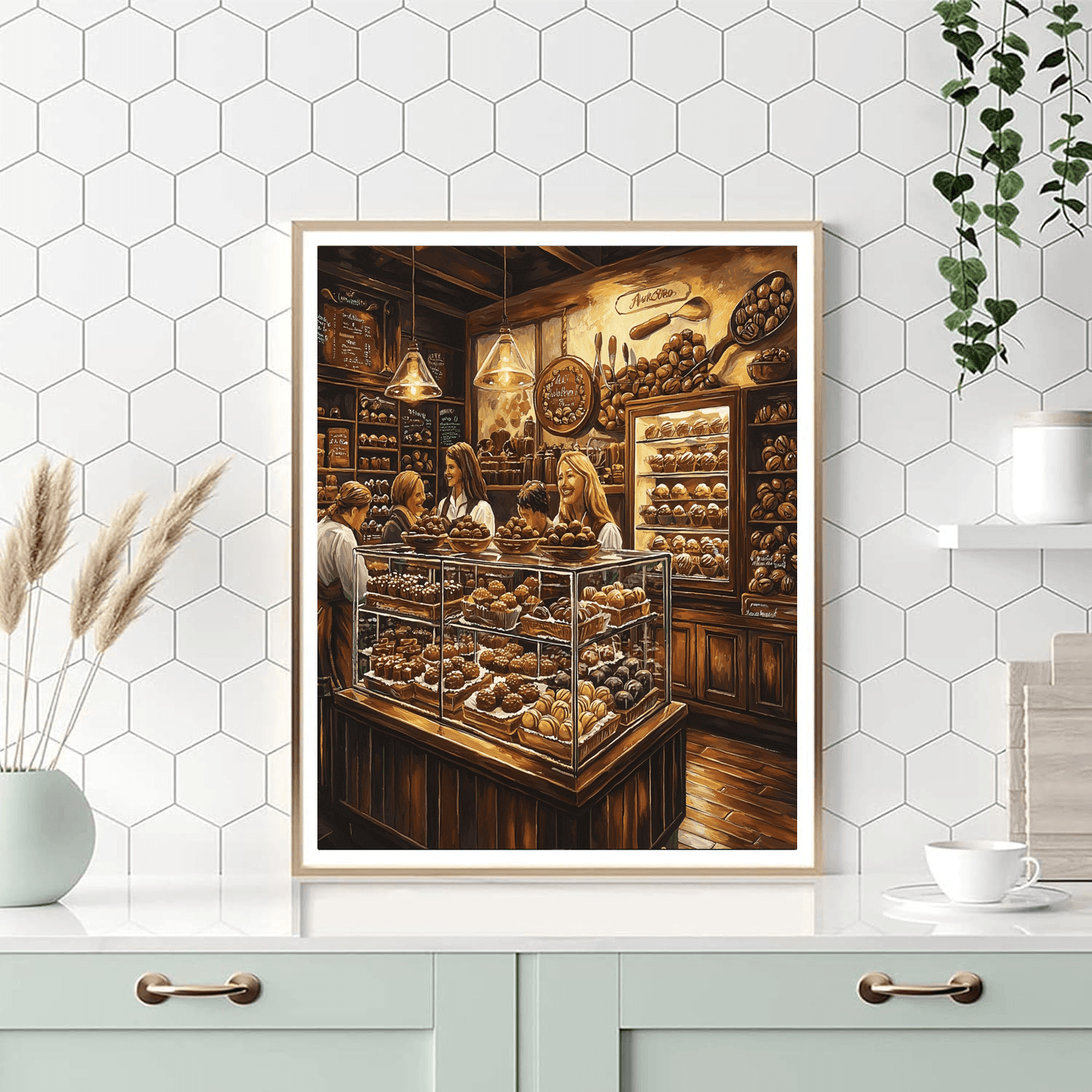 Chocolaterie Puyricard - Marseille Numbered Painting Kits