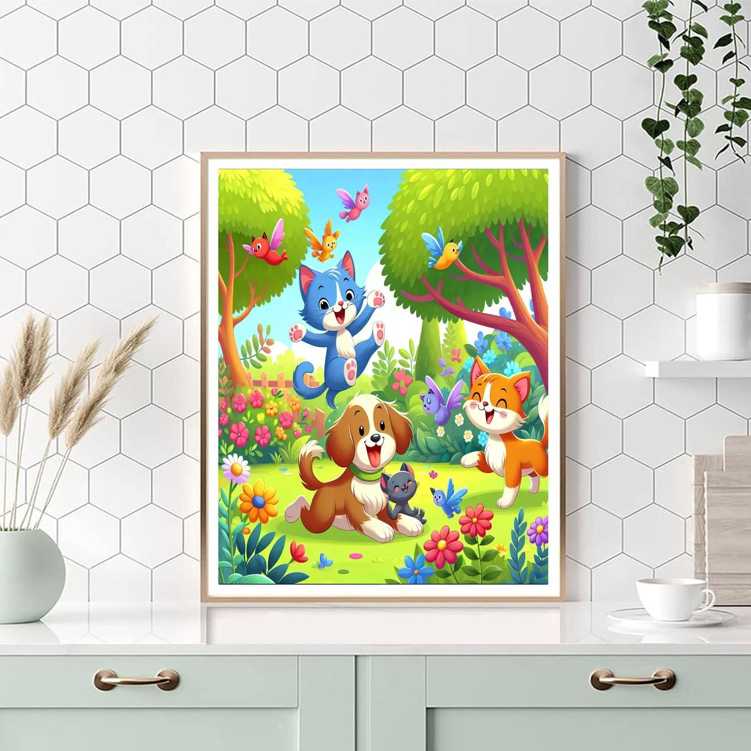 Charming Pets Adventure Paint By Numbers Kits