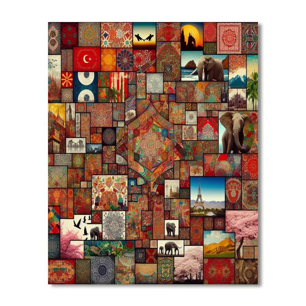 Colorful Journey Paint By Number