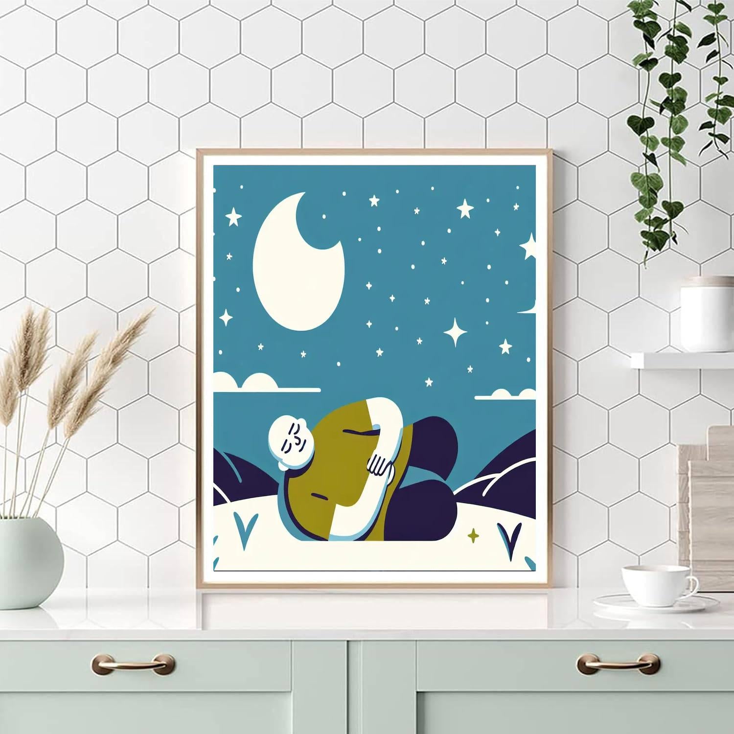 Gentle Giant Slumber Paint By Numbers