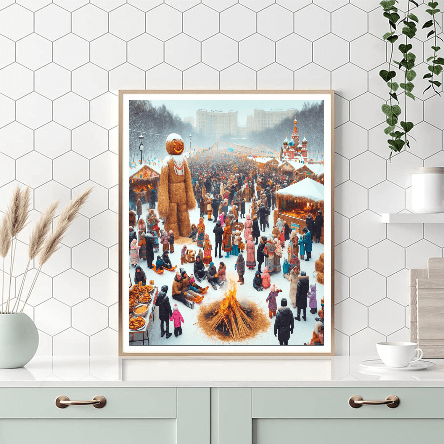 Maslenitsa - Moscow, Russia Paint By Number