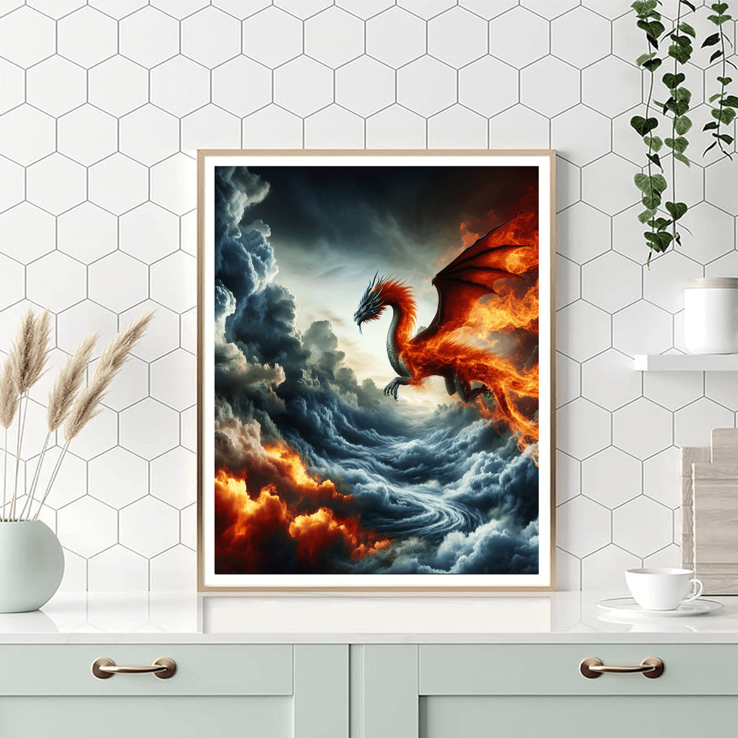 Dragon's Roar Painting By Numbers Kit