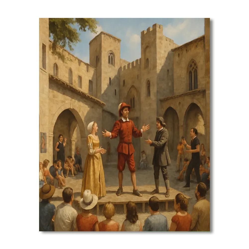 Festival D'avignon - Avignon, France DIY Paint By Numbers