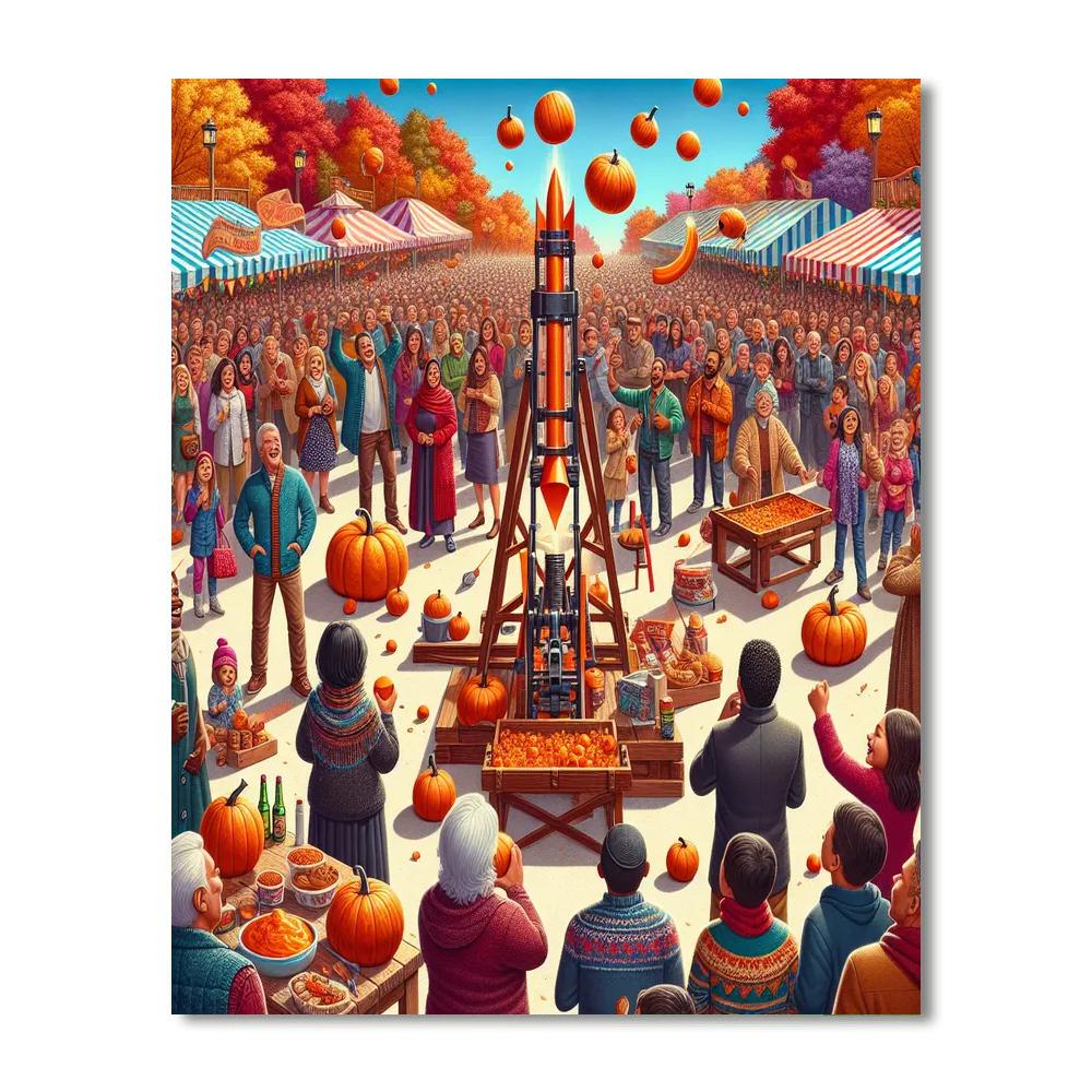 Punkin Chunkin Paint By Numbers Kits