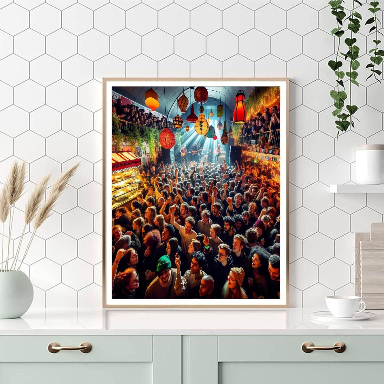 Iceland Airwaves Music Festival Paint By Numbers Art