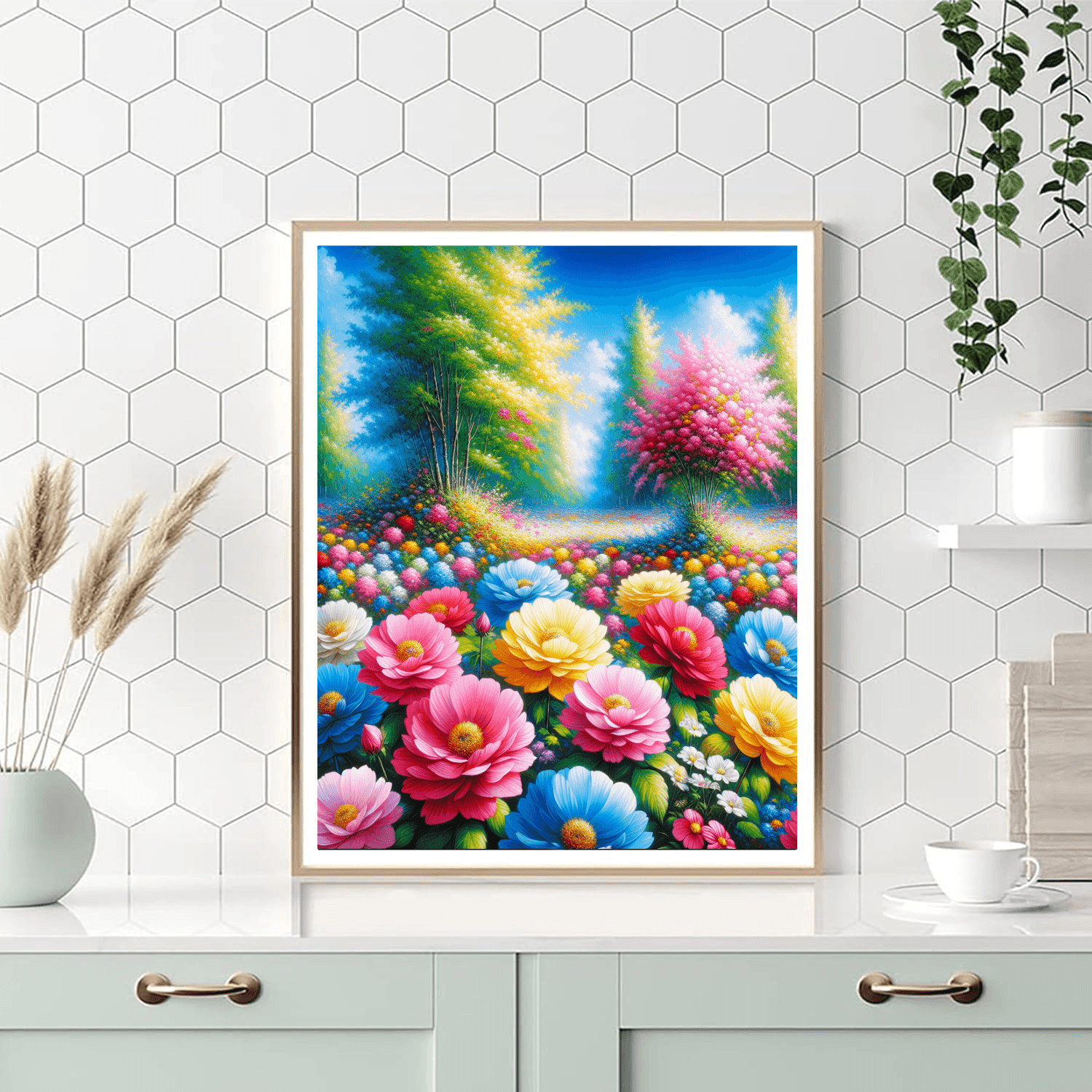 Vibrant Spring Blooms Paint By Numbers Kits