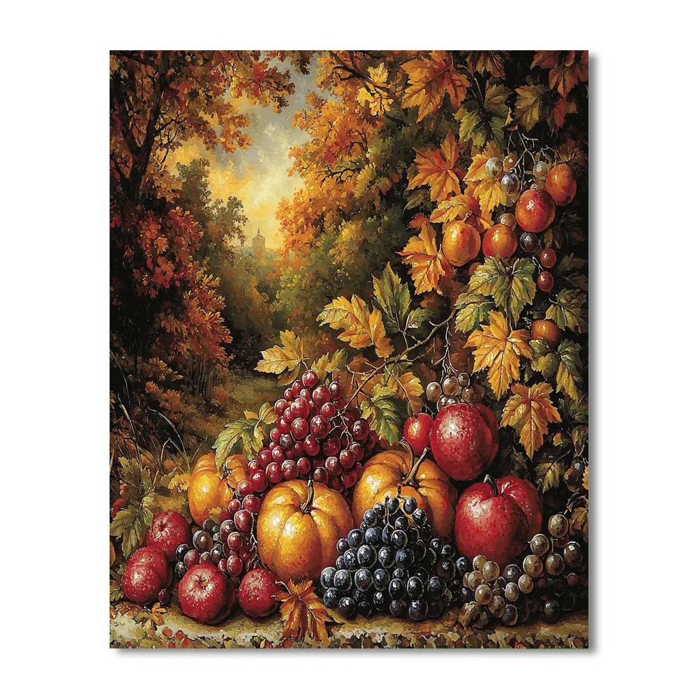 Peter Paul Rubens Inspired Renaissance Harvest  Paint By Color