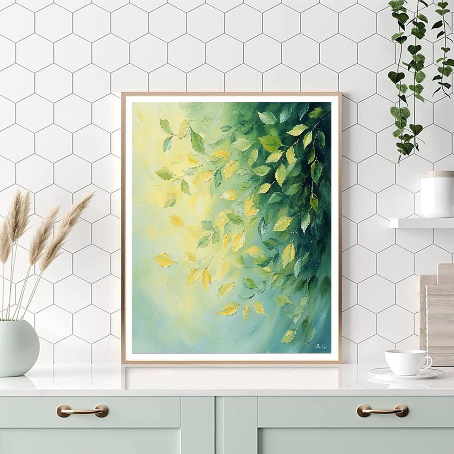 Claude Monet Inspired A Dance With The Wind  Numbered Painting Kits