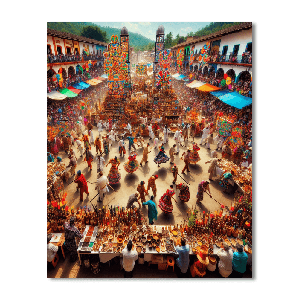 Vanilla Festival DIY Paint By Numbers