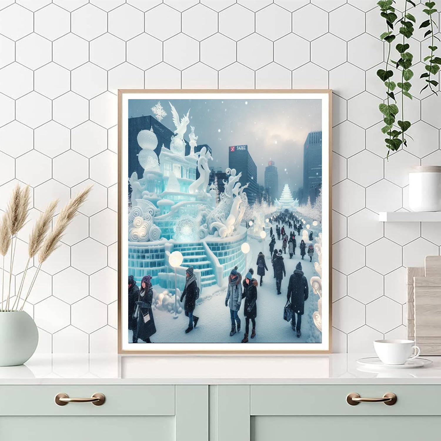 Snow & Ice Festival - Sapporo Paint By Numbers Kits