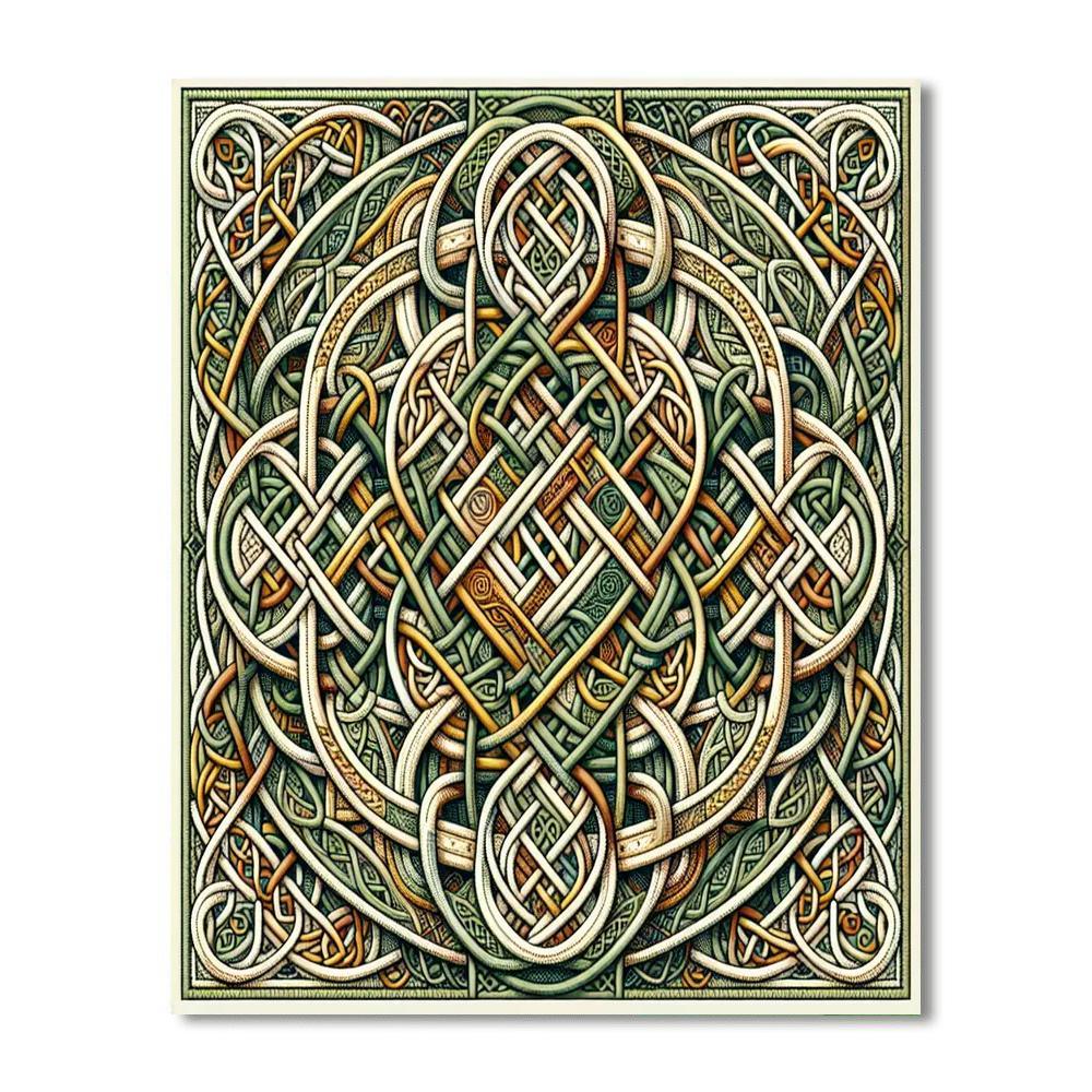 Celtic Legends Paint By Numbers Art