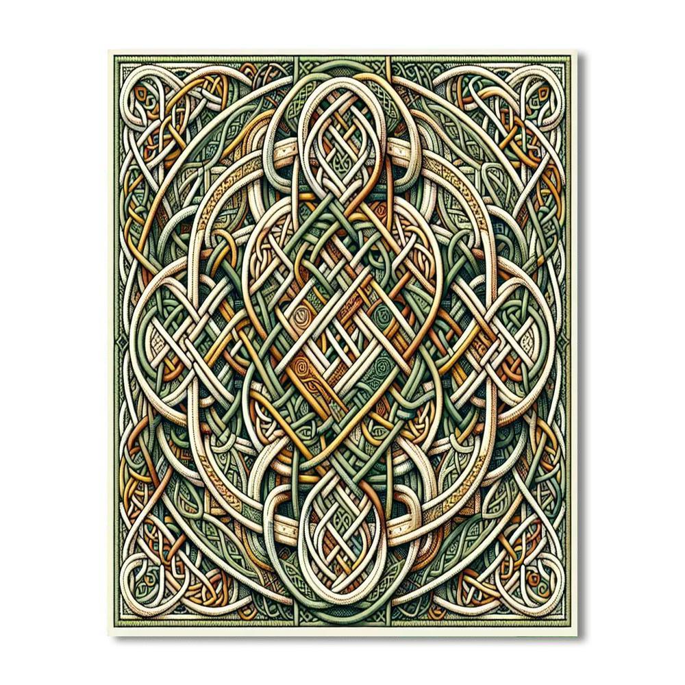 Celtic Legends Paint By Numbers Art