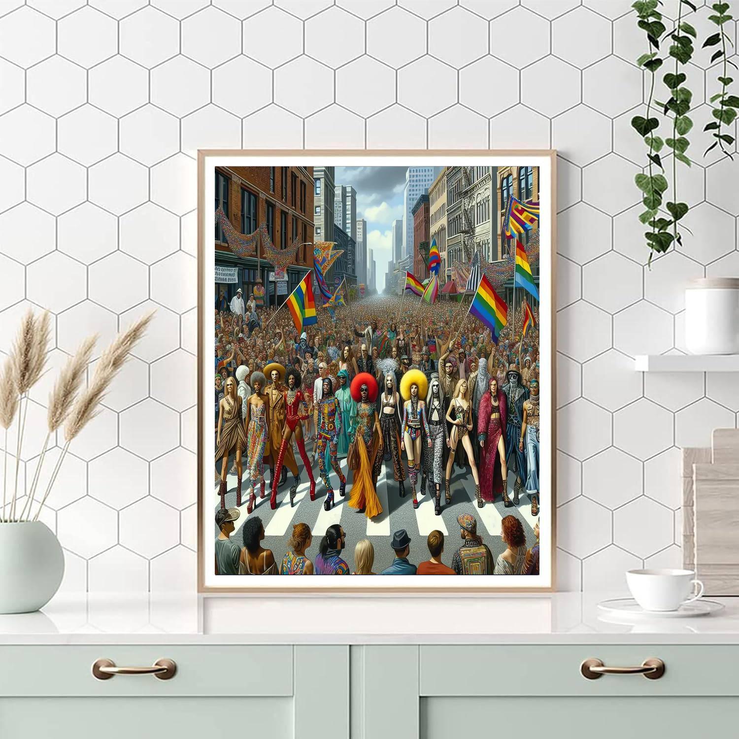 Jember Fashion Carnaval - Indonesia Paint By Number