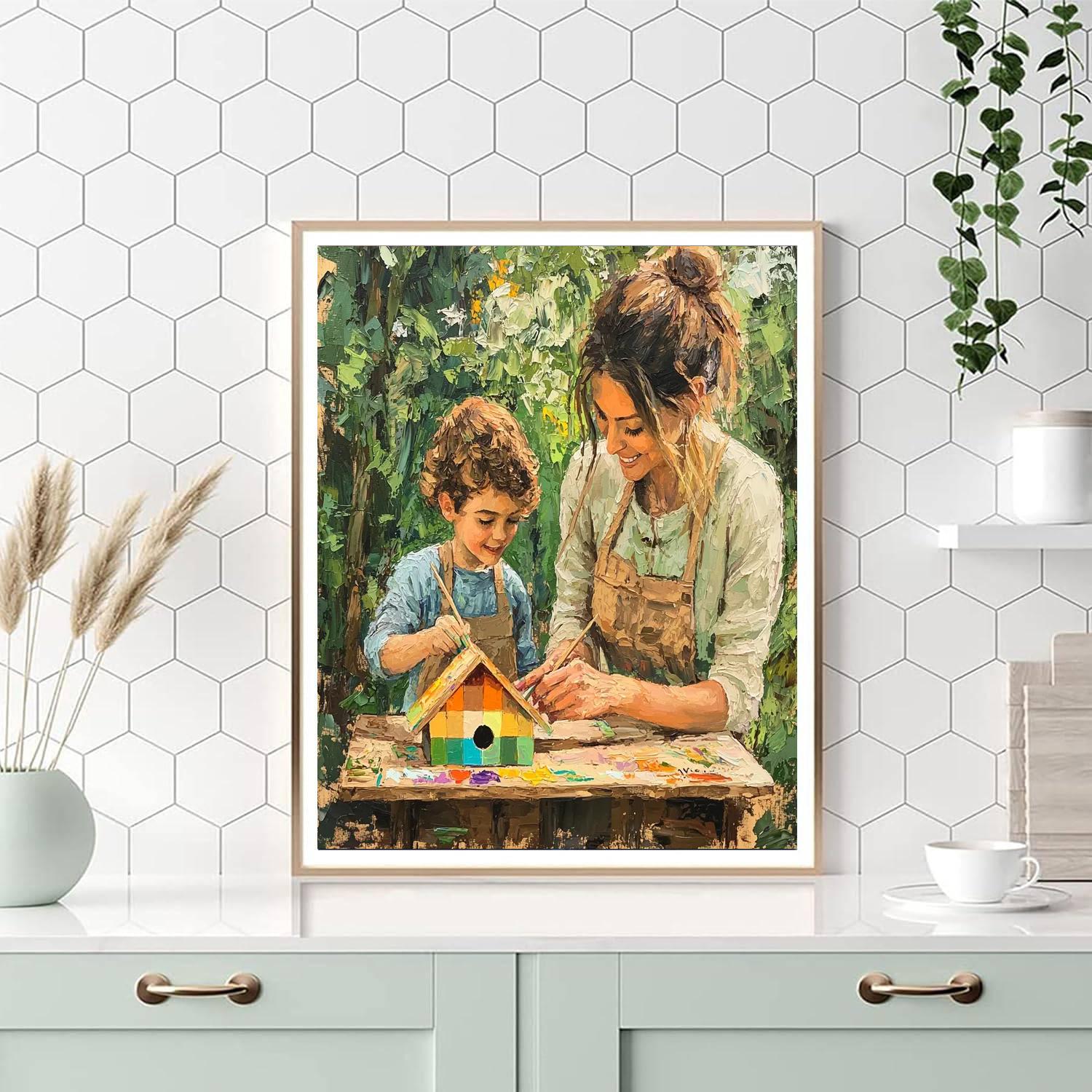 Nurturing The Dream Numbered Painting Kits