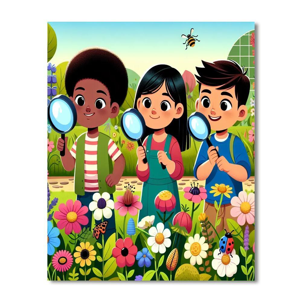 Garden Discovery Journey Paint By Numbers